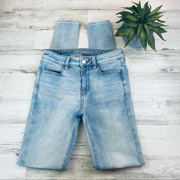 American Eagle hi rise jegging 2 xl - Picture 1 of 5